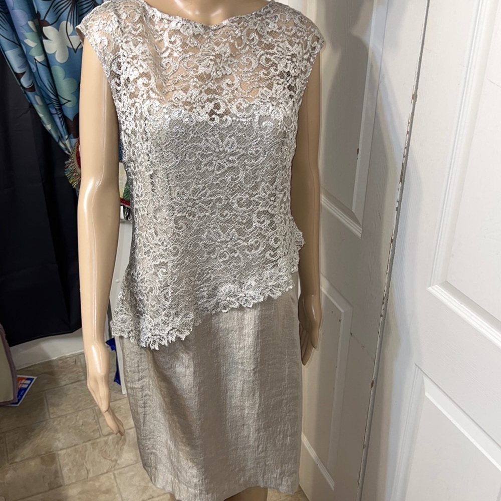 Suzi maggy boutique size 10 oyester dress